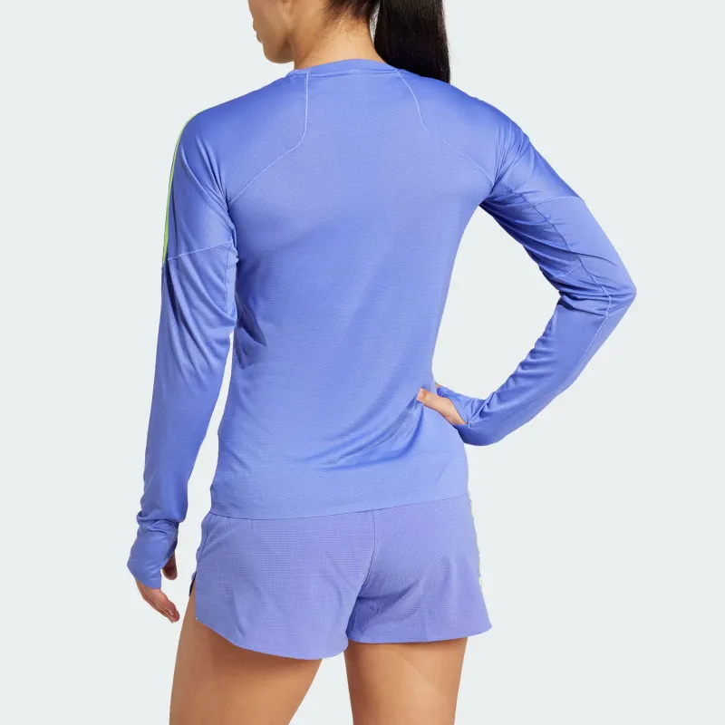 Adidas Adizero T Shirt Women's Blue-2
