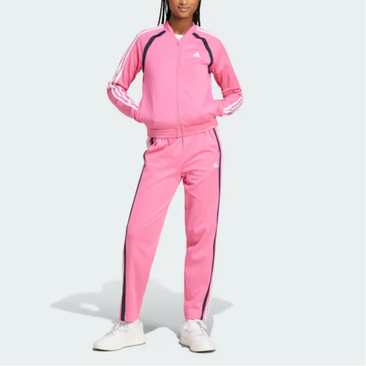 Adidas Sportswear Teamsport Track Suit Casual Suit Women's Magenta-1