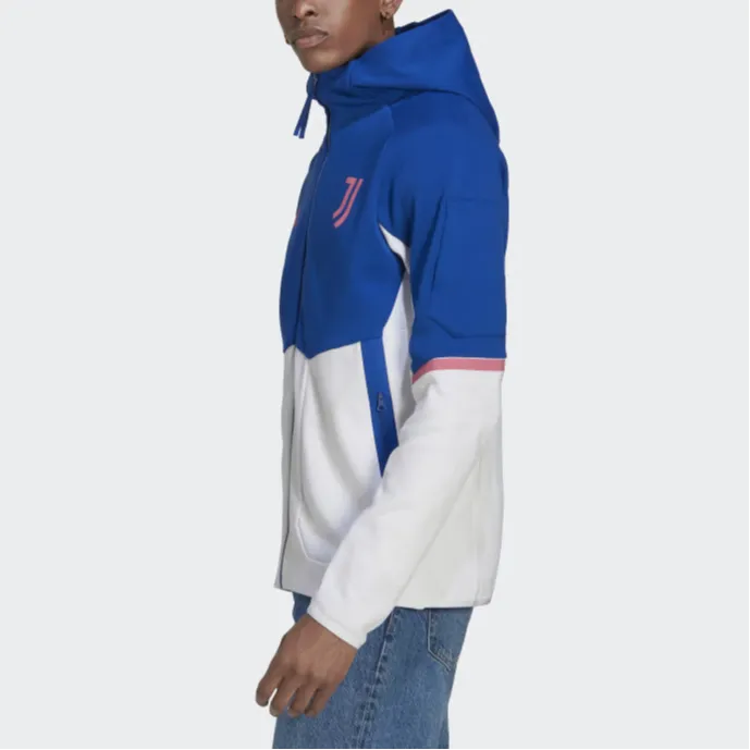 Adidas Juventus Anthem Jackets Coats Men's Royal Blue-1