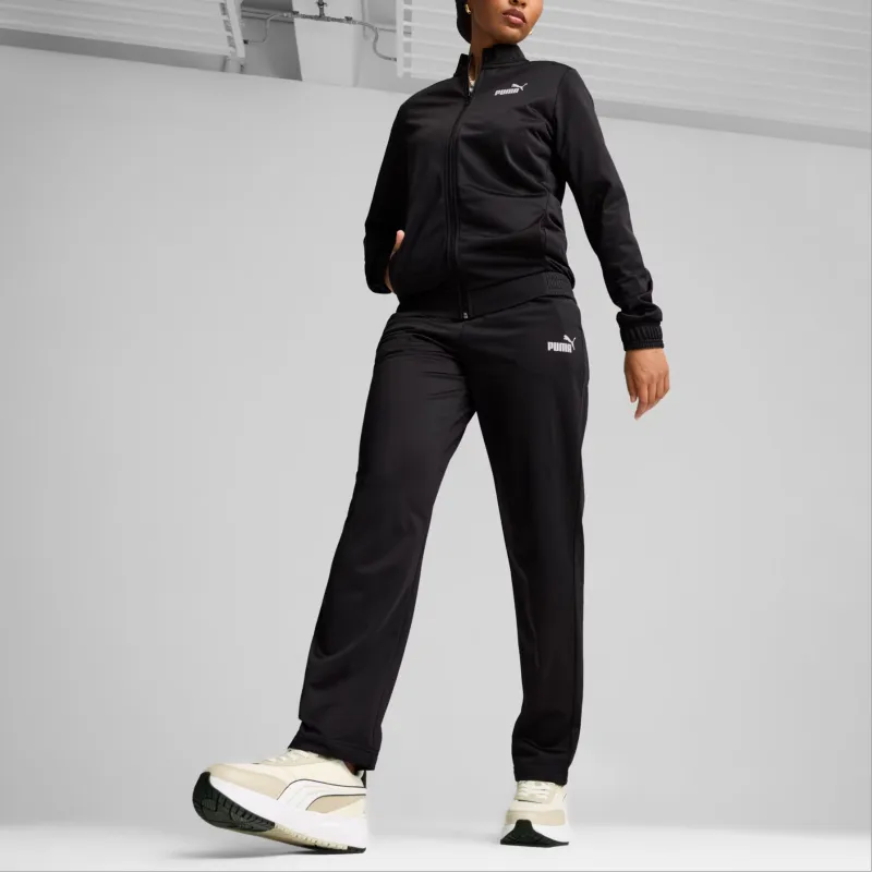 PUMA POLY Tracksuit Casual Suit Women's Black-2