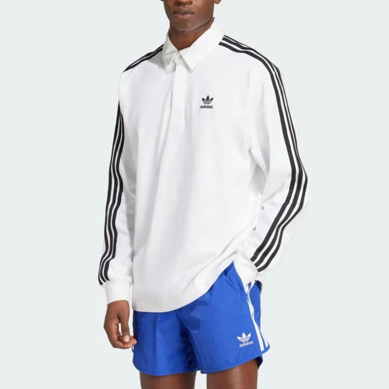 Adidas Adicolor Rugby Polo Shirt-2