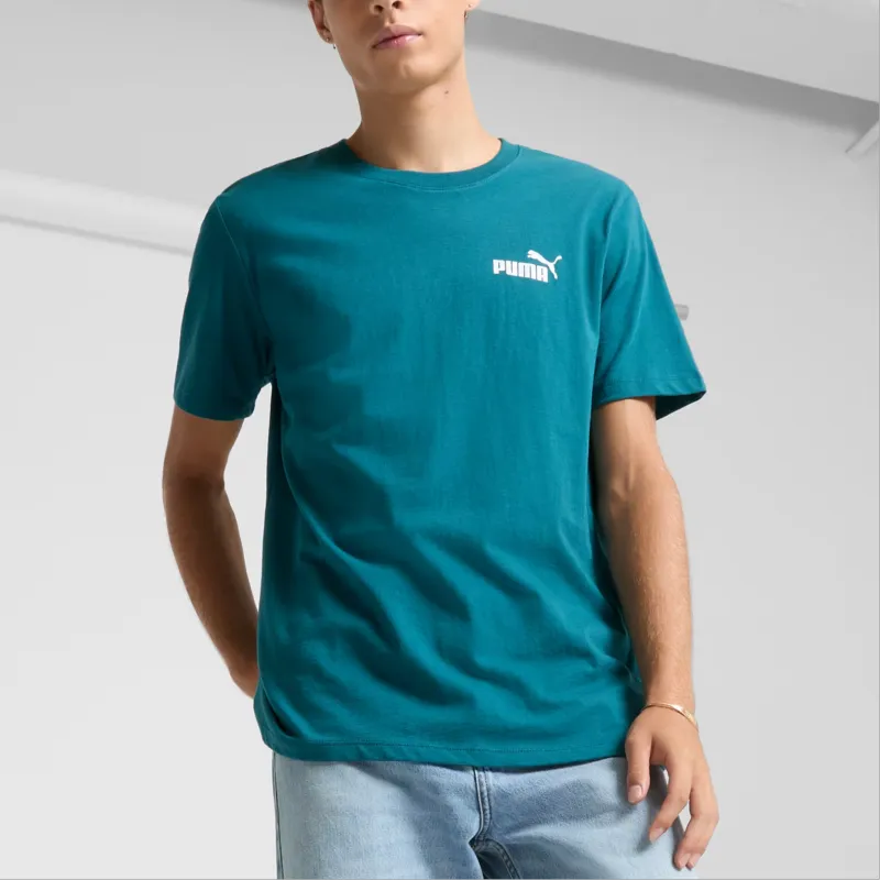 PUMA Essentials No. 1Men's Logo T-Shirt Men Cool Green-2