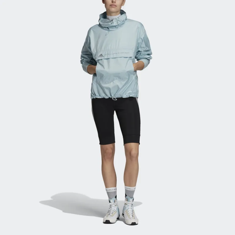 Adidas Stella McCartney Анорак Tech Jackets Coats Women's Pure Blue-4