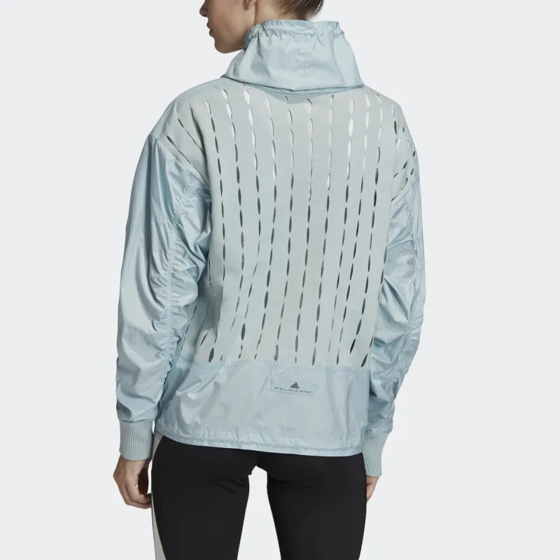 Adidas Stella McCartney Анорак Tech Jackets Coats Women's Pure Blue-5