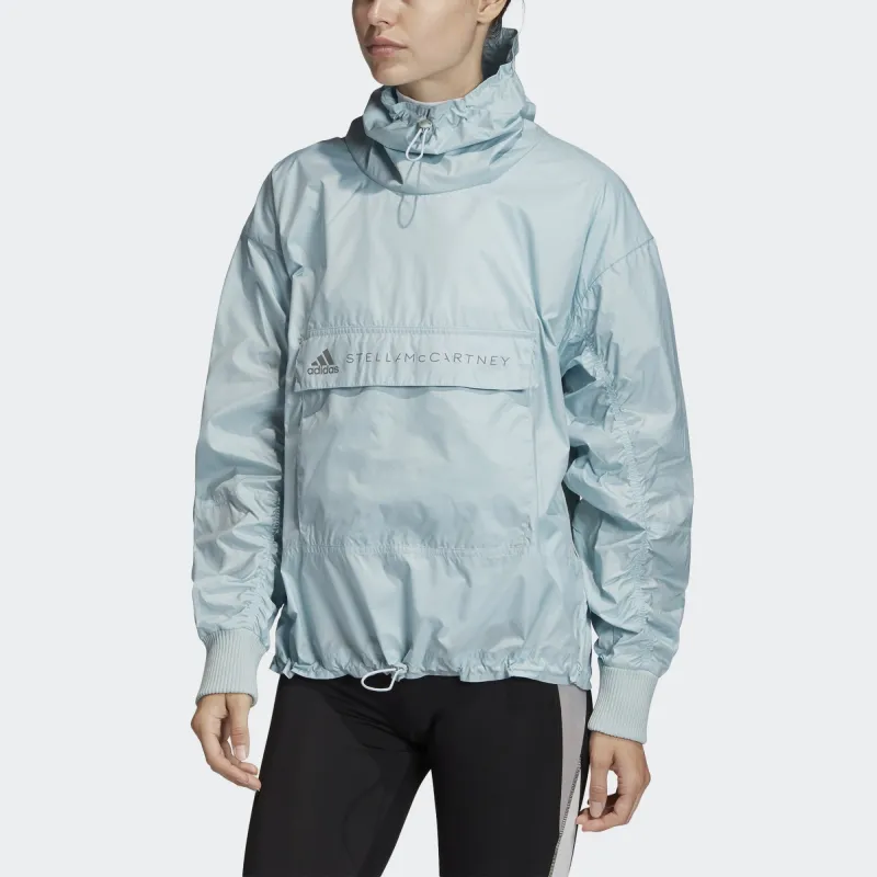 Adidas Stella McCartney Анорак Tech Jackets Coats Women's Pure Blue-2