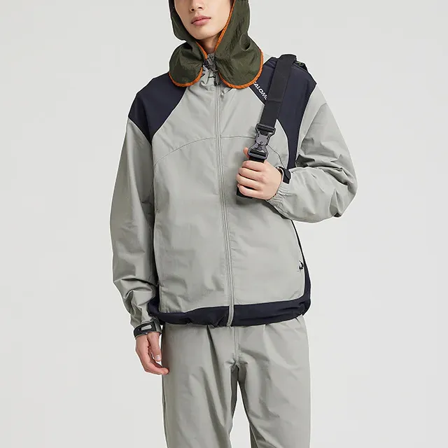 SALOMON UNI OTRIS Jackets & Coats Men's Gray/Khaki-3