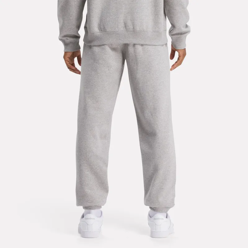 Reebok Identity Brand Proud Jogger Knitted Sports Pants Men's Medium Gray Heather-2