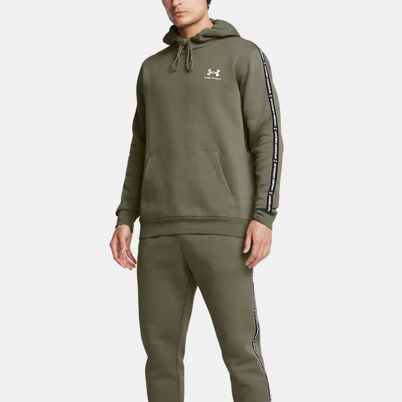 Under Armour Icon UA Fleece Taping Sweatshirt Men's Green/White-2
