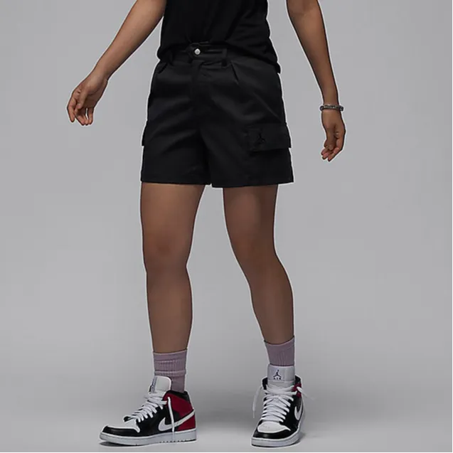 Jordan Casual Shorts Women's Black-1