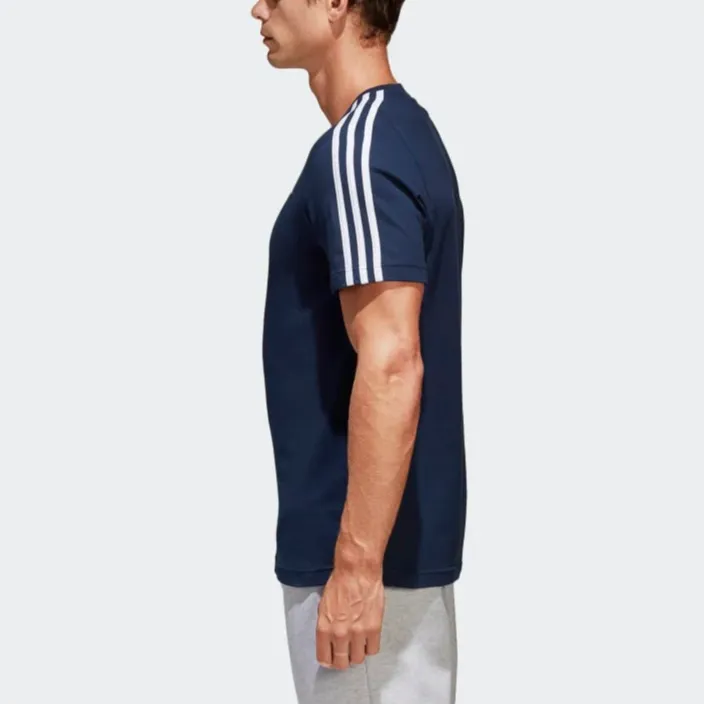 Adidas ESSENTIALS CLASSICS 3-STRIPES TEE T-Shirt Men's Marine Blue-4