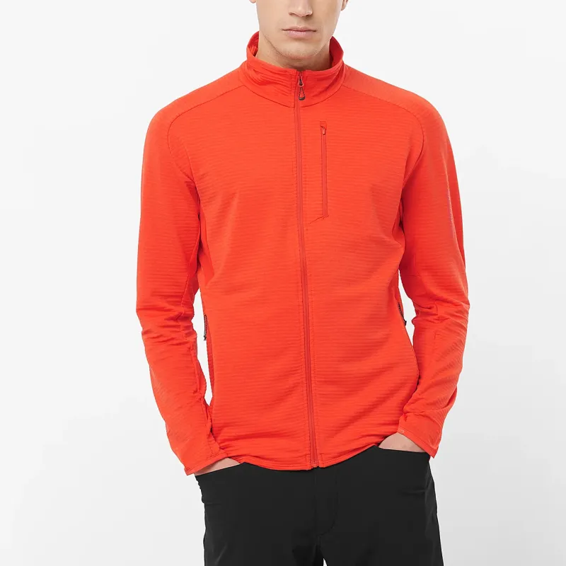 SALOMON ESSENTIAL LIGHTWARM Jackets & Coats Men's Holy Lady Tomato-2