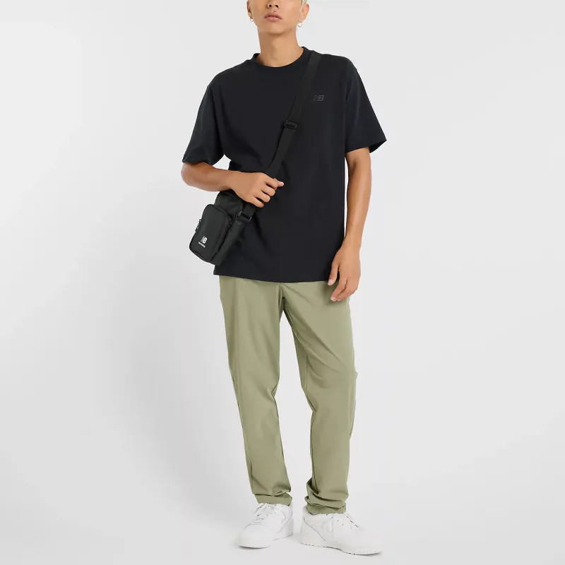 New Balance Tapered Athletics Casual Pants Men's Dark Olive Stone-1