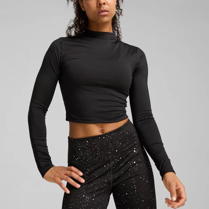 PUMA Intergalactic Women's Long Sleeve Crop Top-4