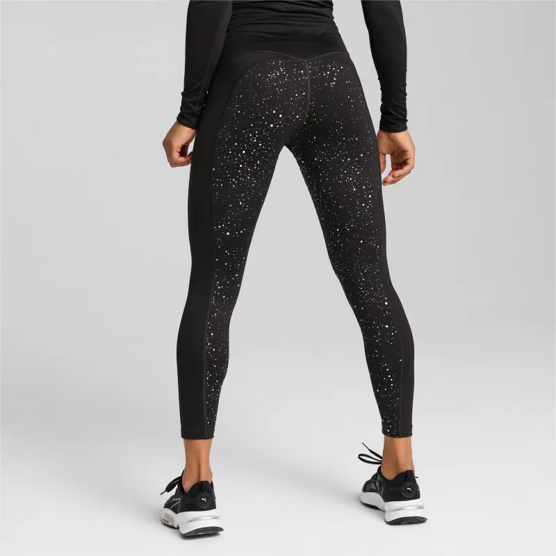 PUMA DRYCELL INTERGALACTIC Women's High-Waist 7/8 Tights Athletic Trousers Women's Black-2