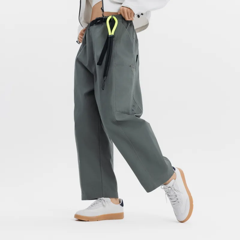 DECATHLON Cargo Pants Women's Khaki Green-4
