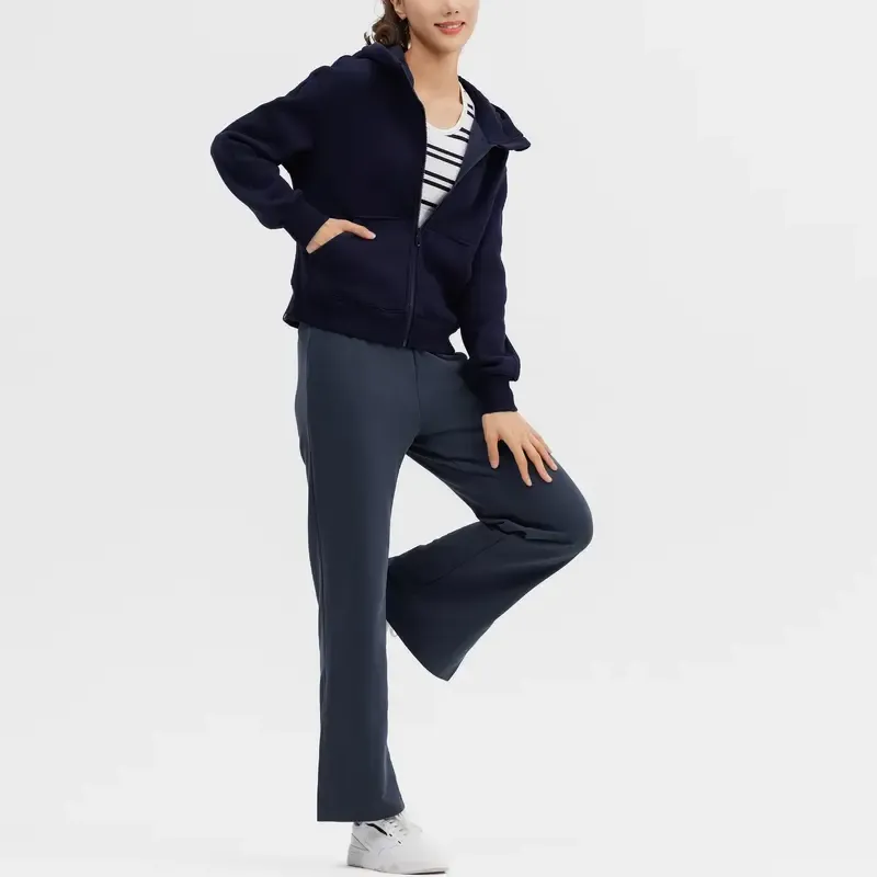 DECATHLON DOMYOS Jacket Women's Blue Black-2