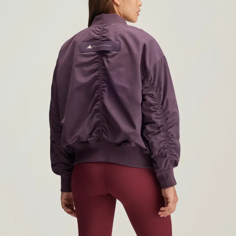 Adidas Free Shipping With AdiClub Adidas By Stella McCartney Sportswear Woven Bomber Jacket-3