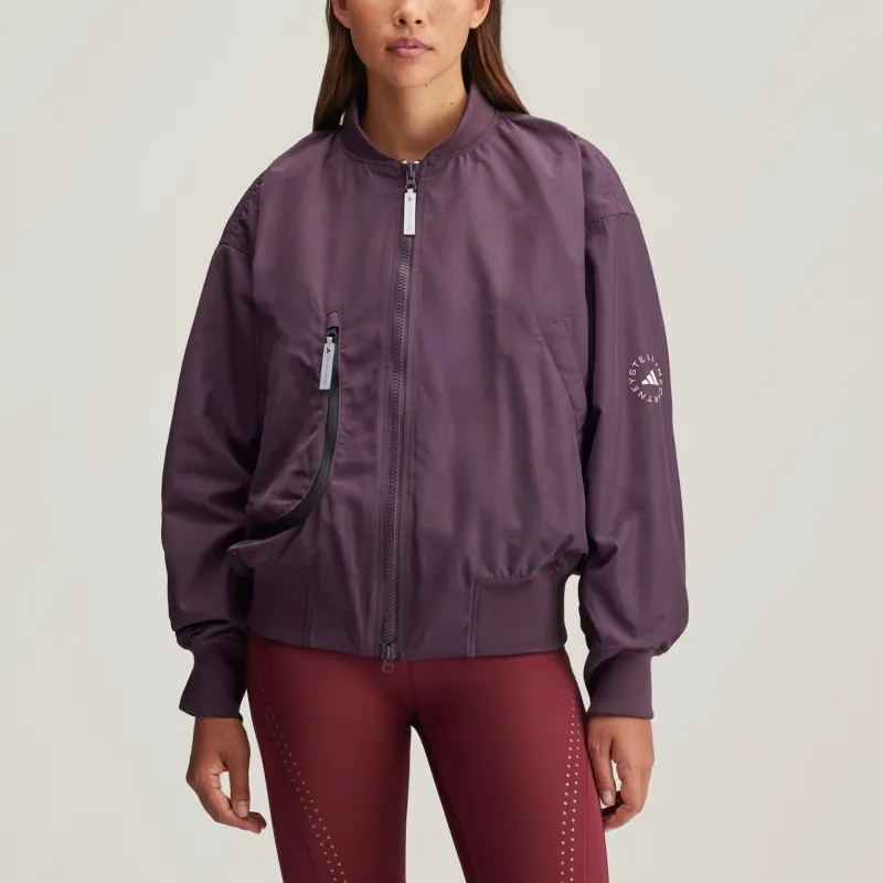 Adidas Free Shipping With AdiClub Adidas By Stella McCartney Sportswear Woven Bomber Jacket-2