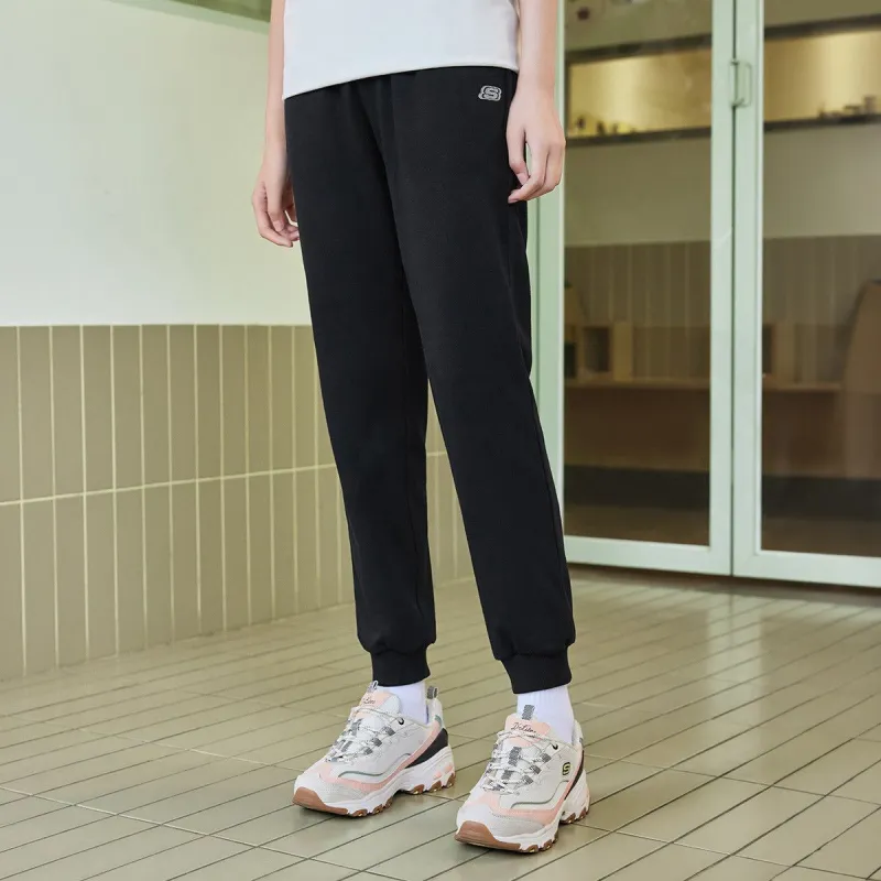 Skechers Knitted Sweatpants Women's Carbon Black-1