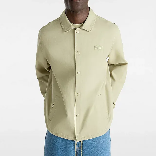 Vans TORREY CANVAS COACHES JACKET Jackets Coats Men's Light Brown-2