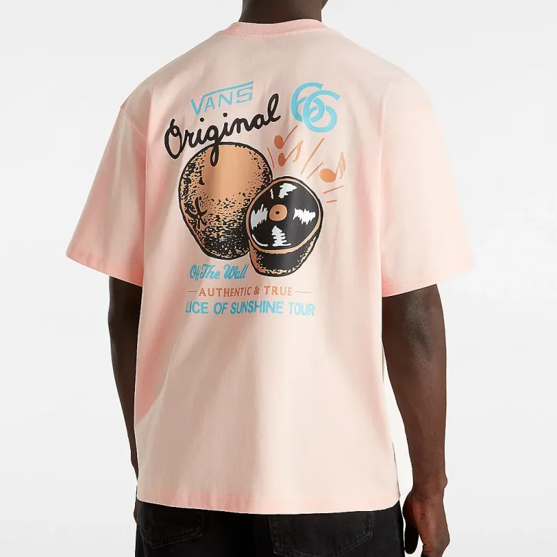 Vans T-Shirts Men Pink-3