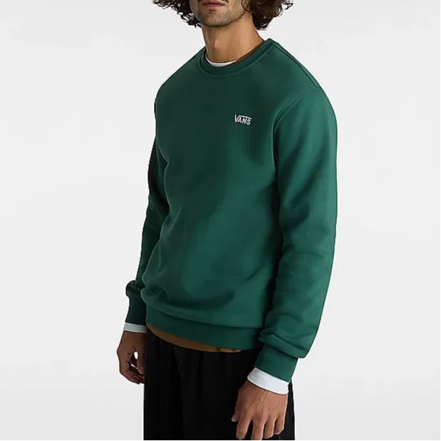 Vans CORE BASIC CREW FLEECE Sweatshirt Men's Green-2