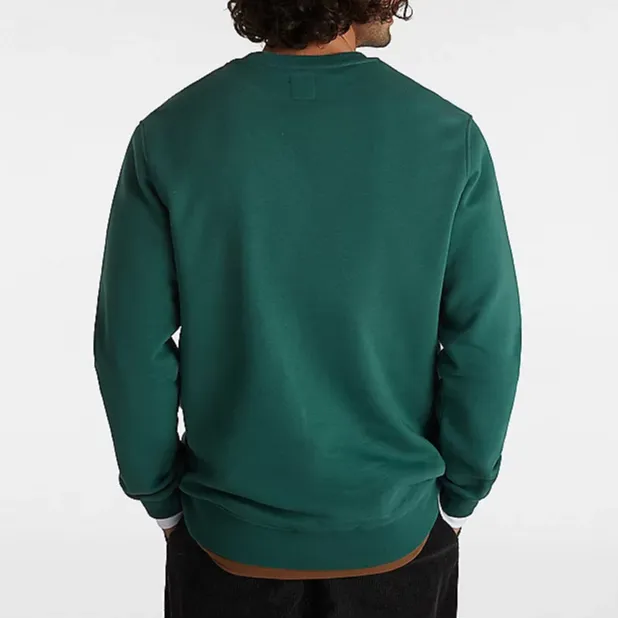 Vans CORE BASIC CREW FLEECE Sweatshirt Men's Green-3