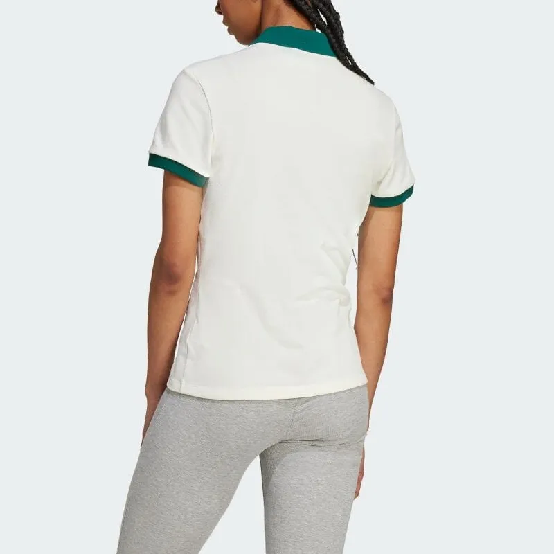 Adidas Polo Shirts Women's Ecru-3