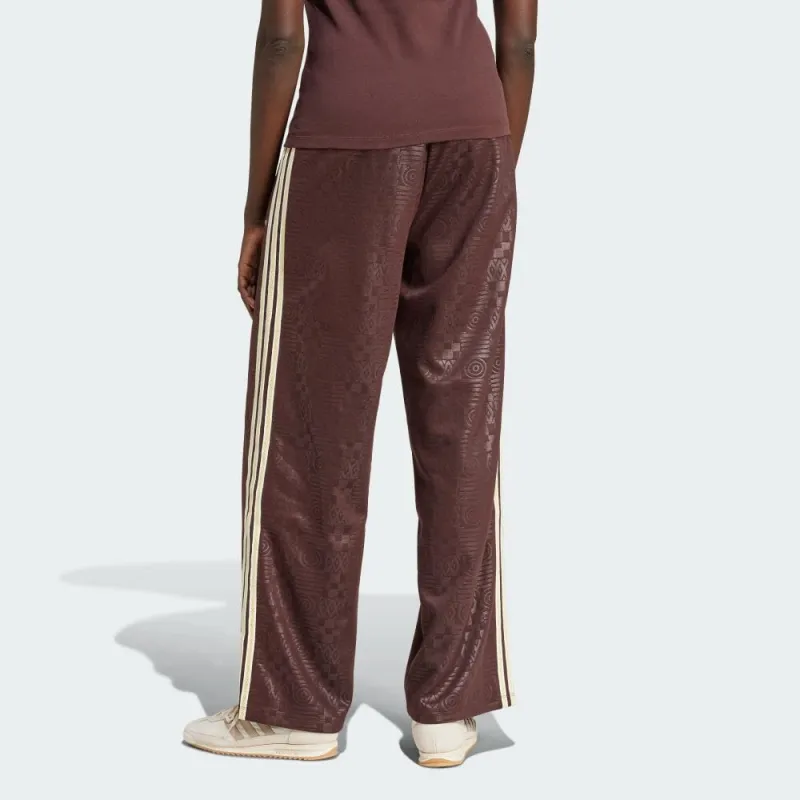 Adidas Knitted Sweatpants Women's Dark Brown-3