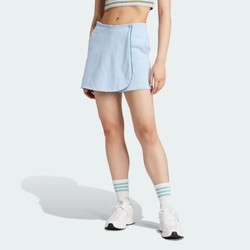 Adidas Logo Embroidered Mid Rise Golf Skorts-1