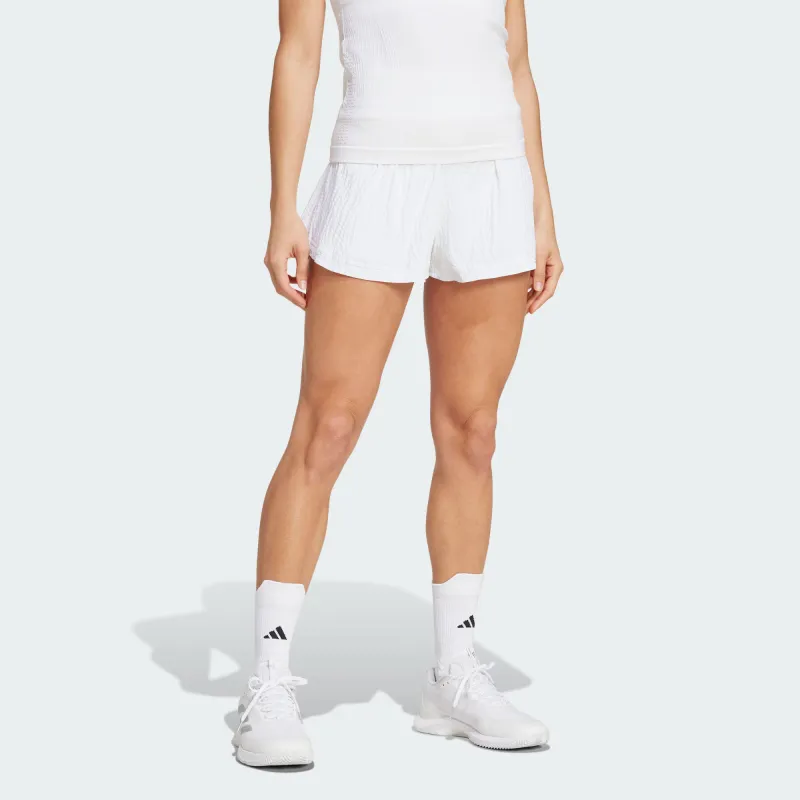 Adidas Free Shipping With AdiClub Tennis Pro Seersucker Shorts-2