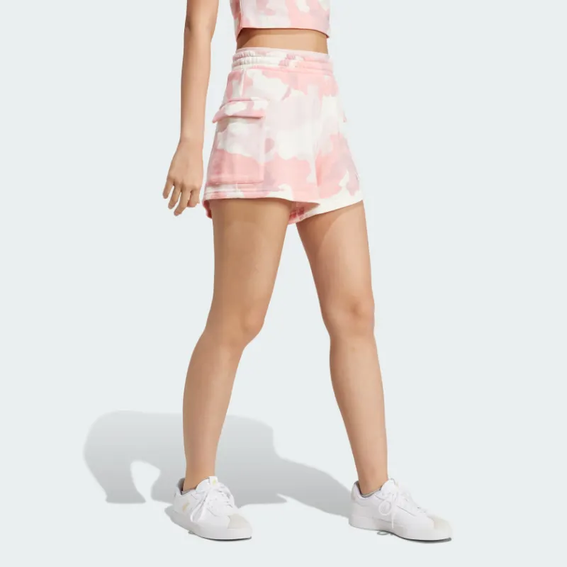 Adidas Free Shipping With AdiClub Essentials 3-Stripes Camo-Print Cargo Shorts-3