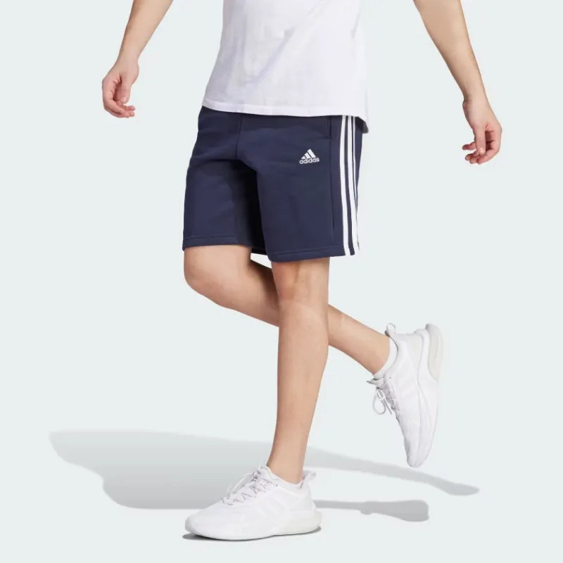 Adidas Free Shipping With AdiClub Essentials Fleece 3 Stripes Shorts-1