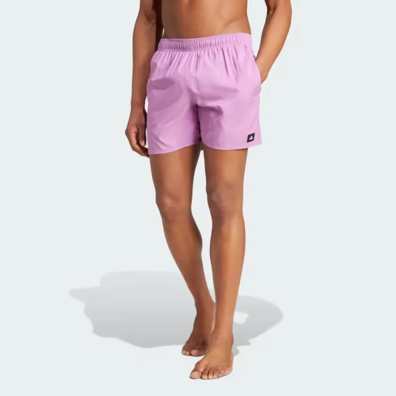 Adidas Free Shipping With AdiClub Solid Clx Short-Length Swim Shorts-1