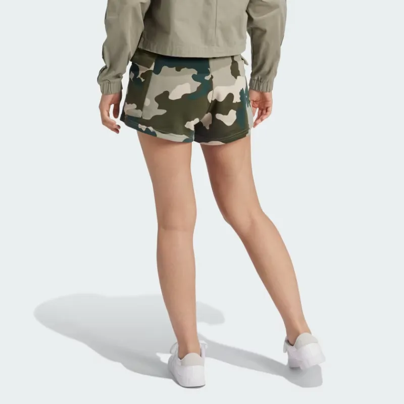 Adidas Free Shipping With AdiClub Essentials 3-Stripes Camo-Print Cargo Shorts-3