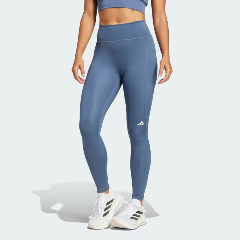 Adidas Free Shipping With AdiClub Own The Run 7/8 Leggings-1