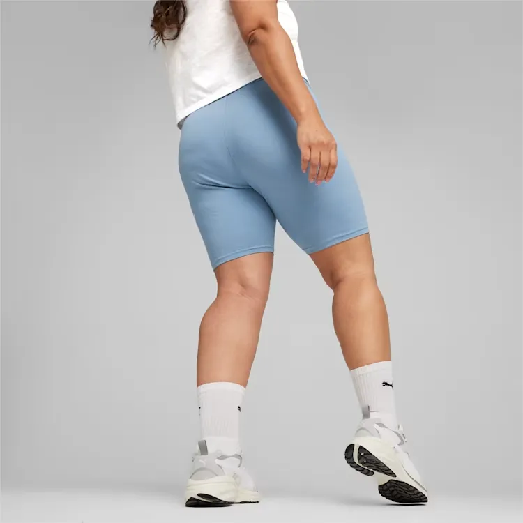 PUMA Essentials Logo Women's Short Leggings Sports Shorts Women's Zen Blue-3