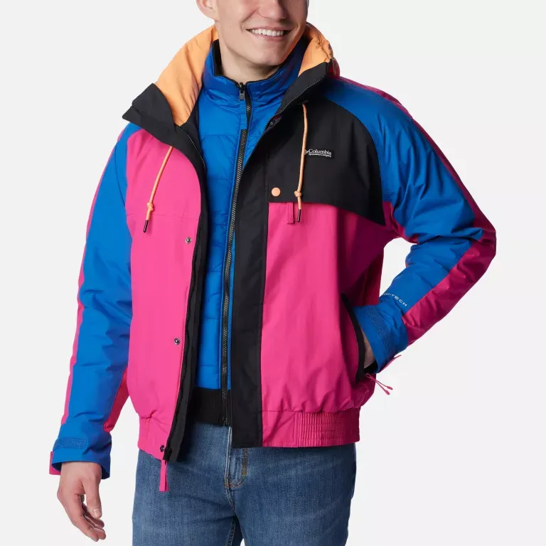 Columbia Winter Wintertrainer™ Jackets Coats Men's Blue Pink-2