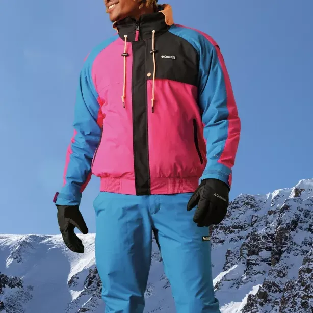 Columbia Winter Wintertrainer™ Jackets Coats Men's Blue Pink-4