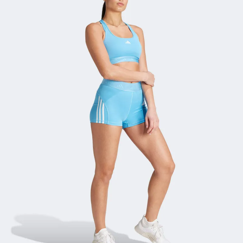 Adidas Casual Shorts Women's Blue-4