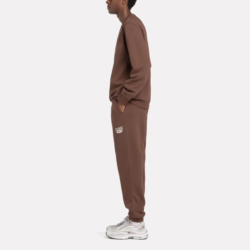 Reebok Classic Archive Essentials Knitted Sports Pants Unisex Brown-4