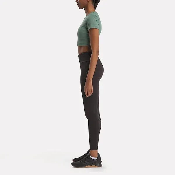 Reebok Lux Bold Graphic Leggings Leggings Women's Black-2
