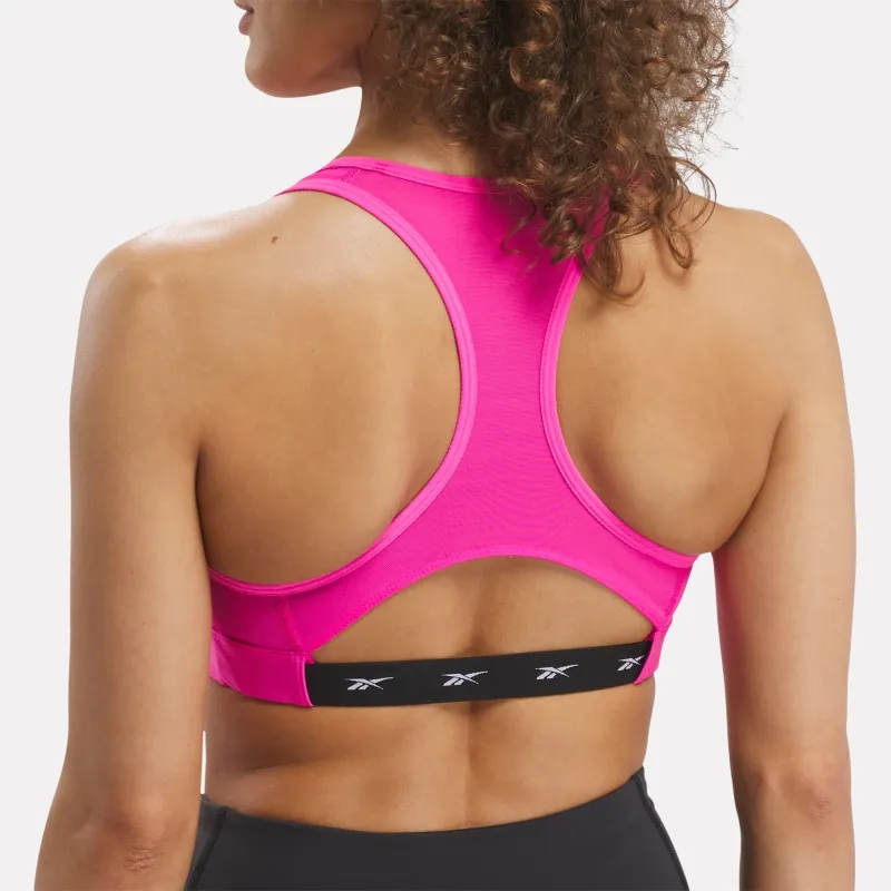 Reebok Lux Vector Racer Bra Women's Pink-4