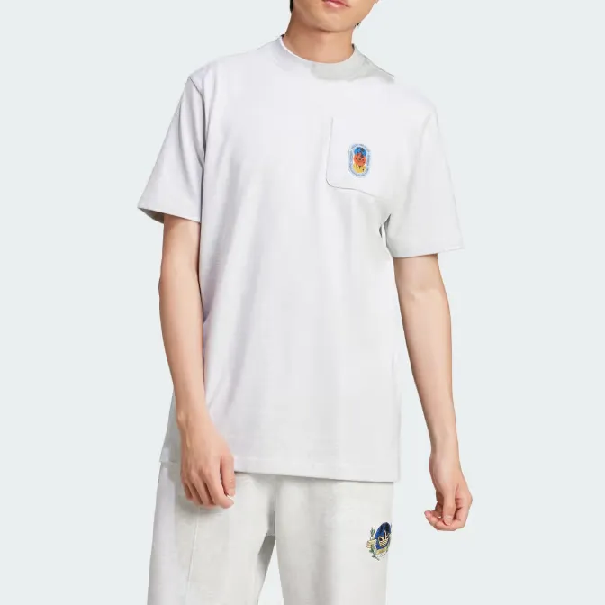 Adidas Originals Pocket Detailed T Shirt-1