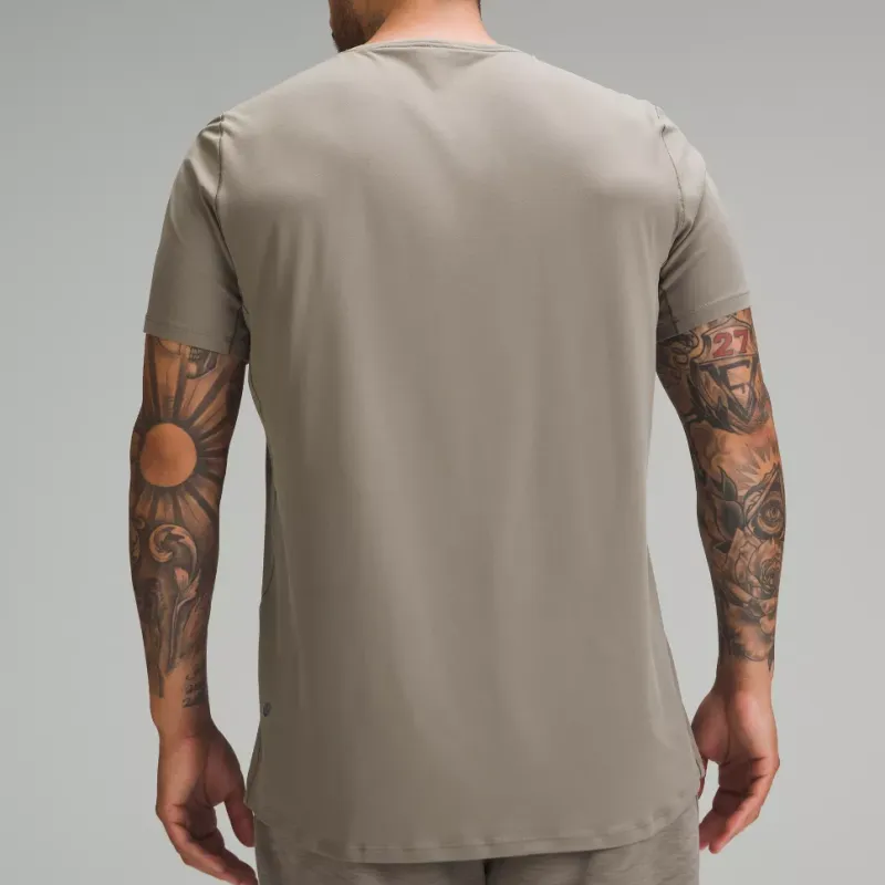 Lululemon Nulu T Shirt Men's Light Brown-2