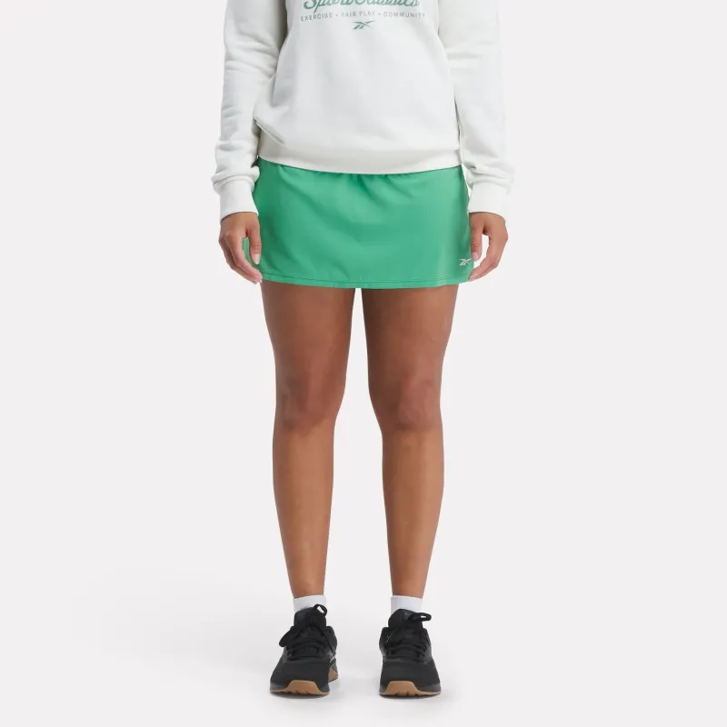 Reebok x TRAIN Casual Short Skirts Women's Green-2