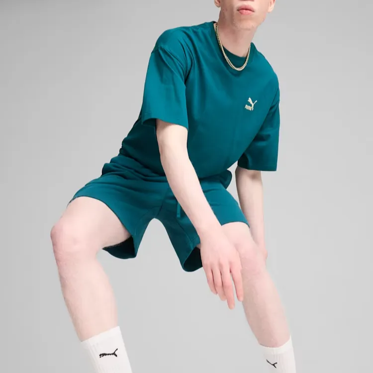 PUMA CLASSICS T-Shirt Unisex Cool Green-3