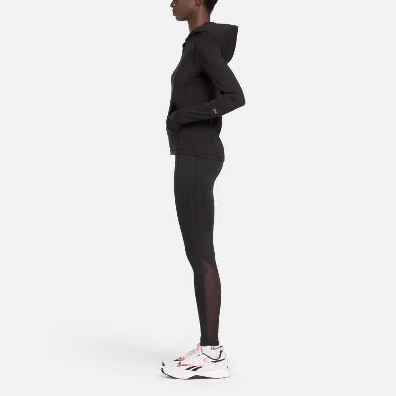Reebok Active Collective Dreamblend Jackets Coats Women's Black-3