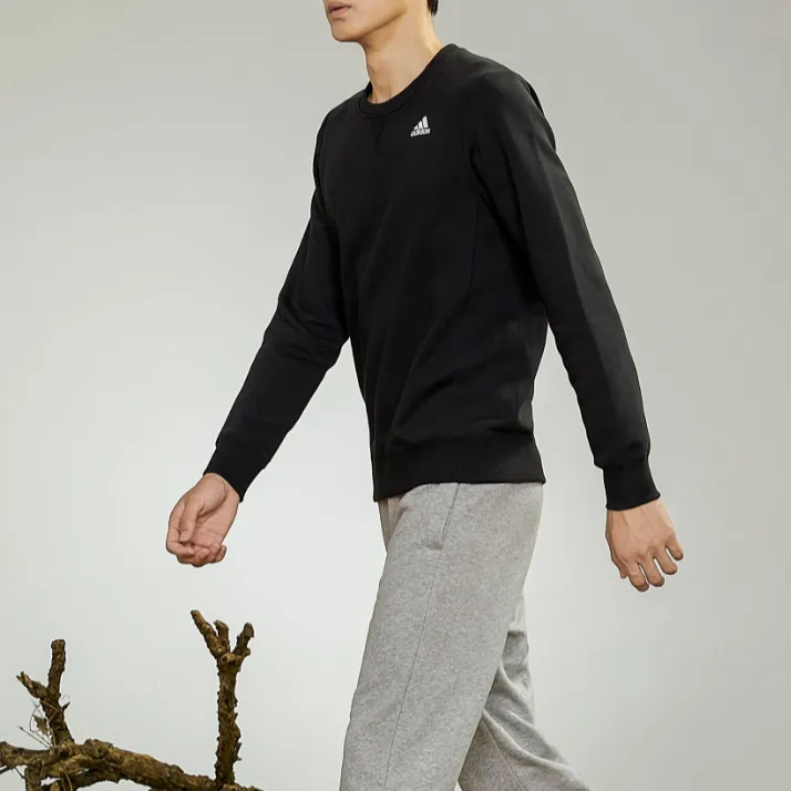 Adidas Essential CREW SWEATSHIRT Sweatshirt Men's Black-7