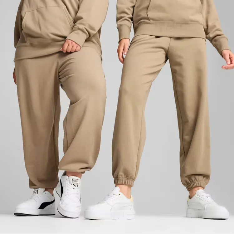 PUMA BETTER CLASSICS Knitted Sports Pants Women's Brown-2